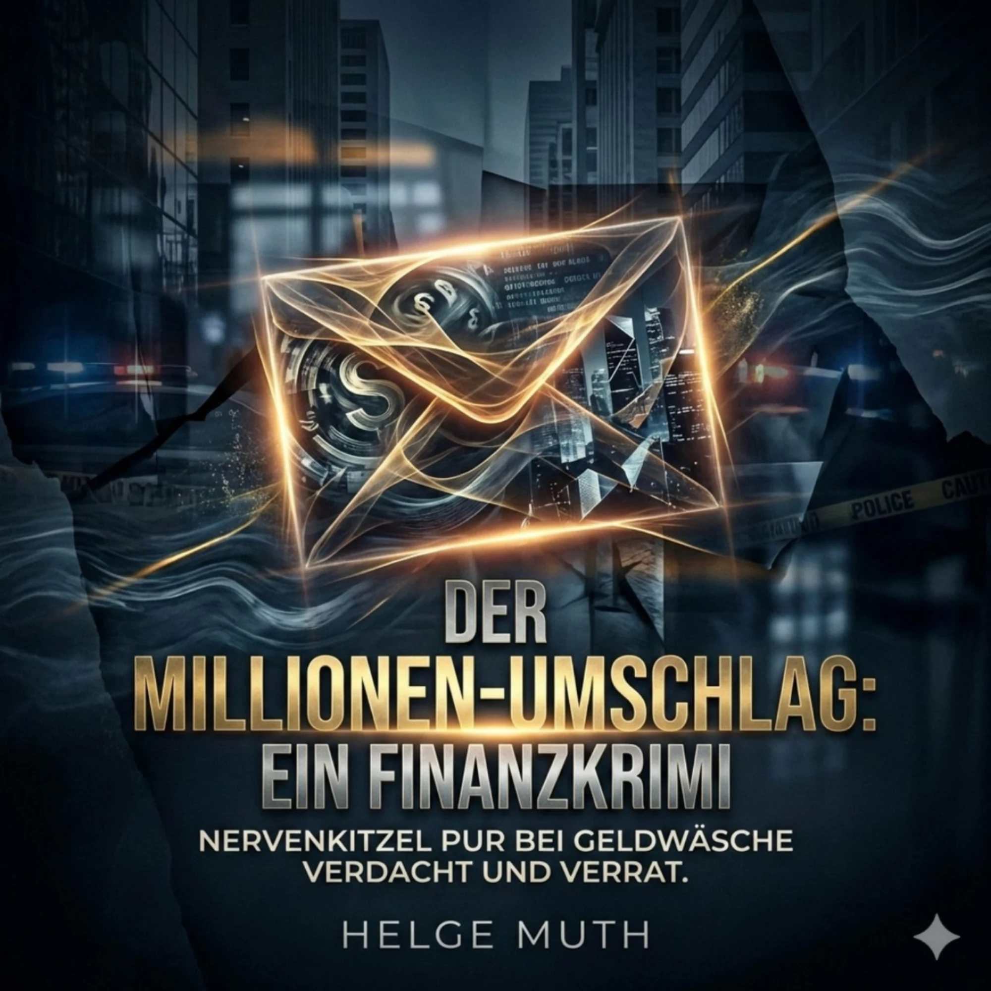Cover des Finanzkrimis Der Millionen-Umschlag von Helge Muth